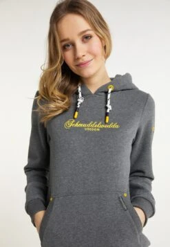 Schmuddelwedda Hoodies Sweatshirt Usedom Frauen Graumeliert -Schmuddelwedda ce2bee24ec8dc46595e8e02dcfad0029