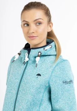 Schmuddelwedda Outdoorjacken Fleecejacke Frauen Grün -Schmuddelwedda cf324fb689315f8678800ad1e5f16184