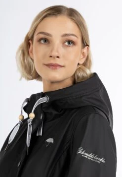 Schmuddelwedda Parka Übergangsjacke Frauen Schwarz -Schmuddelwedda d0a081dc55db6f2628a23d0660e311ed