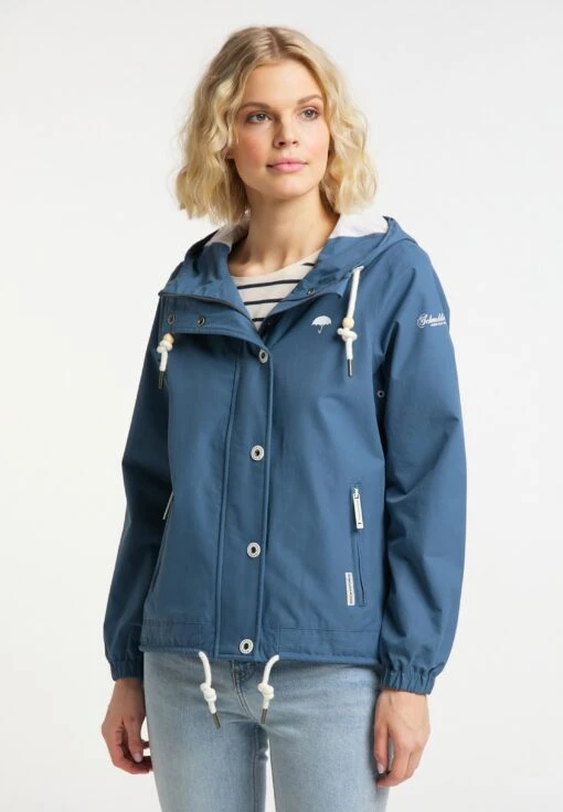 Schmuddelwedda Outdoorjacken Funktionsjacke Frauen Rauchblau -Schmuddelwedda d15d589dd74becd233df291fcfb015a4 scaled