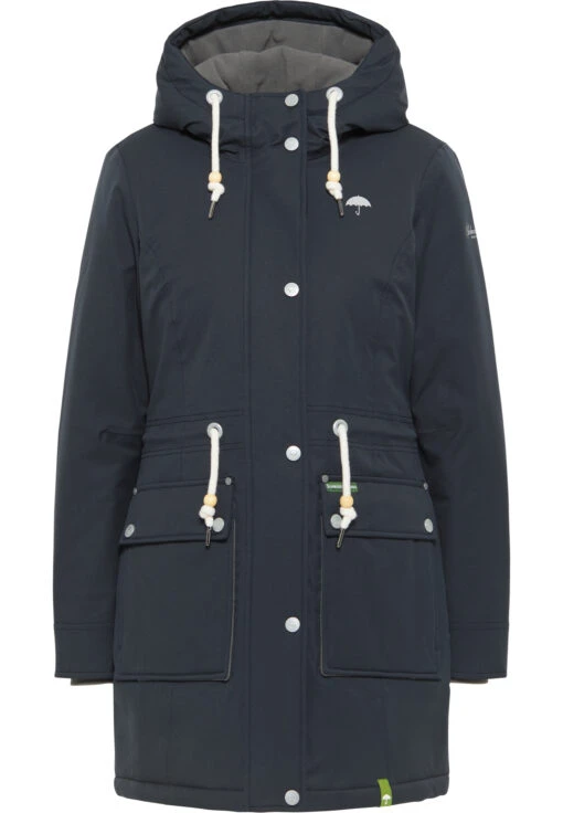 Schmuddelwedda Jacken Parka Frauen Ultramarinblau -Schmuddelwedda d173937ffd681eec6e57c8e7feaee3a3