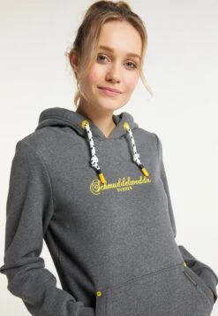 Schmuddelwedda Hoodies Sweatshirt Duhnen Frauen Graumeliert -Schmuddelwedda d9425db0aadfa79c67cb8cc1d1cef5e0