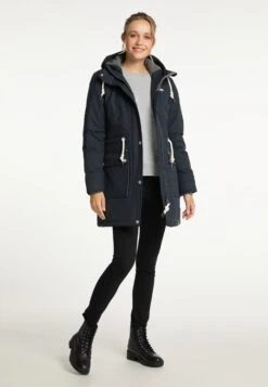 Schmuddelwedda Jacken Parka Frauen Ultramarinblau -Schmuddelwedda dafc5087a0c813fb5e653a5ee311e0b9