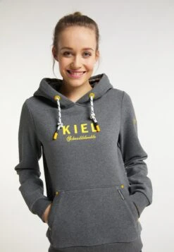 Schmuddelwedda Hoodies Hoodie Kiel Frauen Graumeliert -Schmuddelwedda dd5669c8520c9a9ca31a73dbbf6fea1a