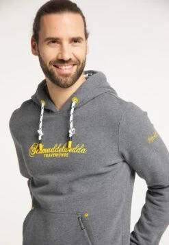 Schmuddelwedda Hoodies Hoodie Travemünde Männer Graumeliert -Schmuddelwedda df63c6f16754020a1efba852b05e254e