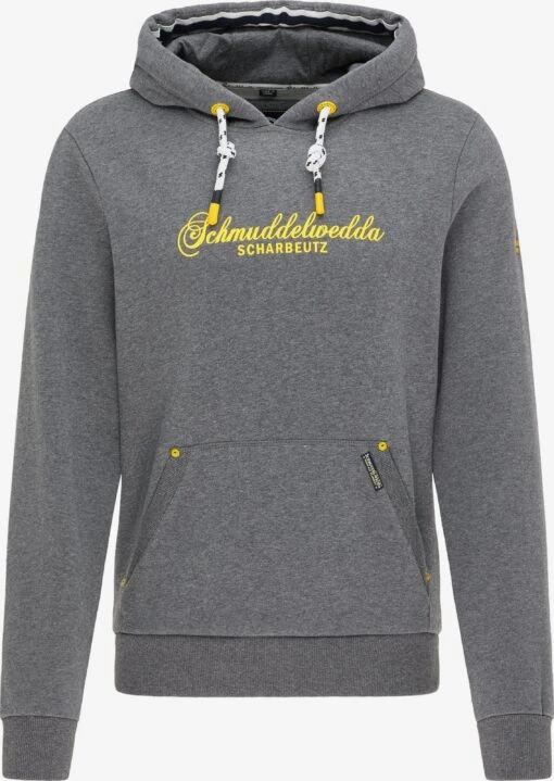 Schmuddelwedda Outdoorjacken Hoodie Scharbeutz Männer Graumeliert -Schmuddelwedda e038d5b79c5d596c310a5b3d57e4d13c scaled