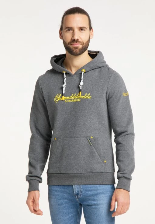 Schmuddelwedda Outdoorjacken Hoodie Scharbeutz Männer Graumeliert -Schmuddelwedda e03ff1e457c4df1e4fc35d93d2be11c9 scaled