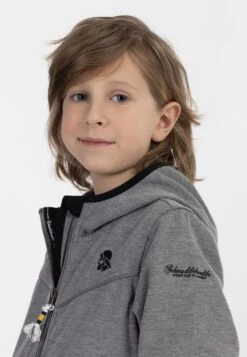 Schmuddelwedda Sportjacken Outdoorjacke Kinder Graumeliert -Schmuddelwedda e5042b0d86de24a9a030fbf1c8a613f3