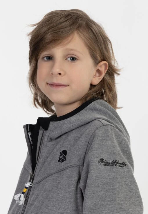 Schmuddelwedda Sportjacken Outdoorjacke Kinder Graumeliert -Schmuddelwedda e5042b0d86de24a9a030fbf1c8a613f3 scaled