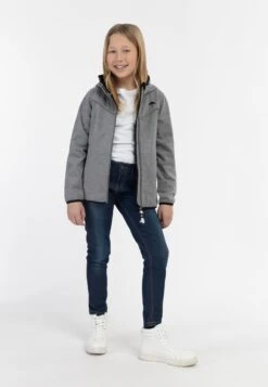 Schmuddelwedda Outdoorjacken Funktionsjacke Kinder Graumeliert -Schmuddelwedda eb3874c8fcc782e95043721a0c1660a7