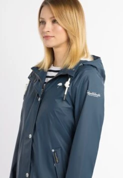 Schmuddelwedda Outdoorjacken Regenjacke Frauen Taubenblau -Schmuddelwedda f00593fa7999079ef88cd4fc0dd4383c