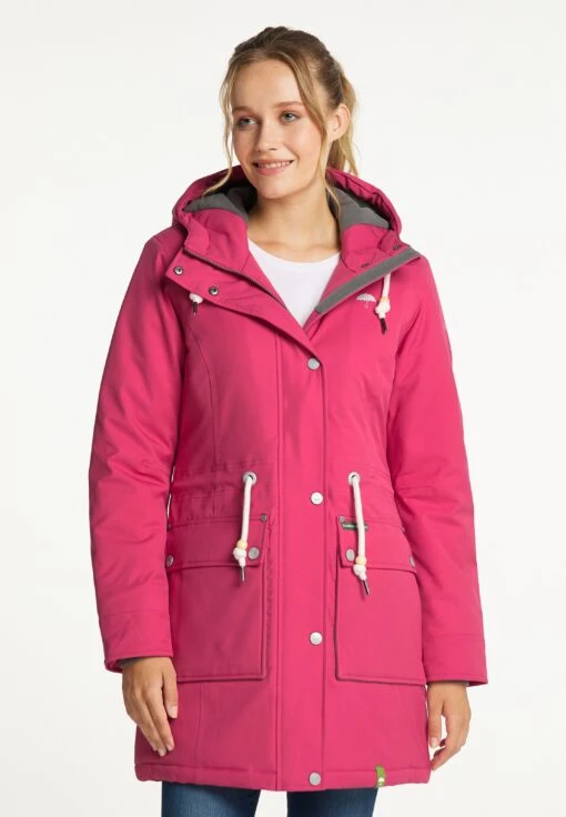 Schmuddelwedda Jacken Parka Frauen Dunkelpink -Schmuddelwedda f62580fa942eafff26370da6af73900a scaled