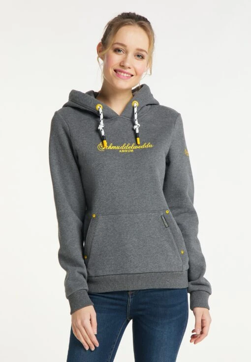 Schmuddelwedda Hoodies Sweatshirt Amrum Frauen Graumeliert -Schmuddelwedda f6e3180f46f64296276b97c45df54805 scaled