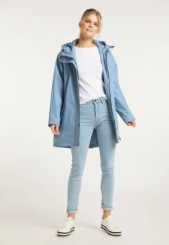 Schmuddelwedda Regen- & Funktionsmäntel Jacke Frauen Hellblau -Schmuddelwedda f853556662b03038ef7c8547077220ed