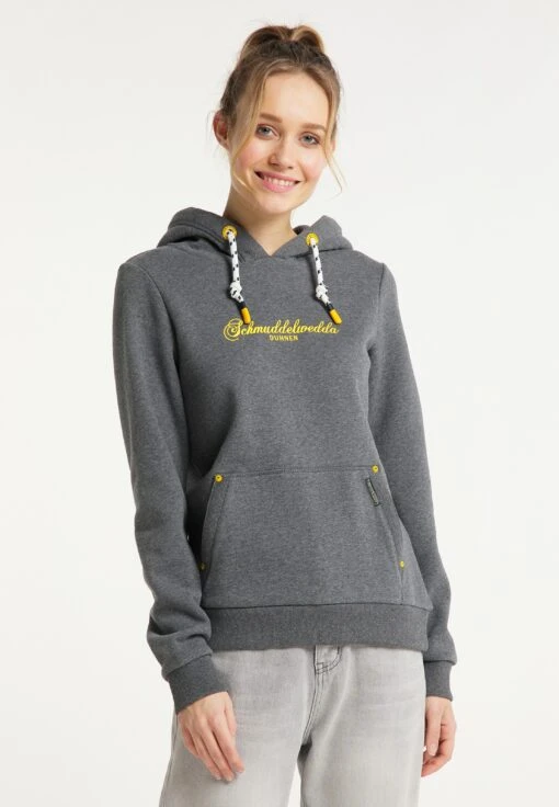 Schmuddelwedda Hoodies Sweatshirt Duhnen Frauen Graumeliert -Schmuddelwedda f9ab1ae8dceed43f2f105984206b79e3 scaled