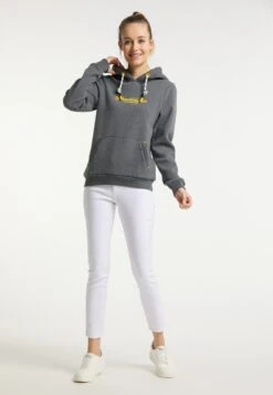 Schmuddelwedda Hoodies Sweatshirt Scharbeutz Frauen Graumeliert -Schmuddelwedda fa8a97078078cf8081aee34a1270b1d0